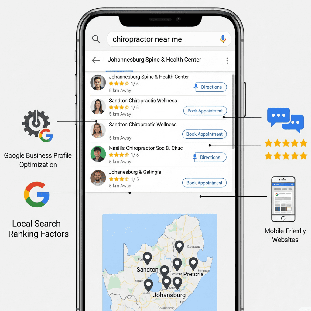 Digital Marketing for Chiropractors Gauteng
