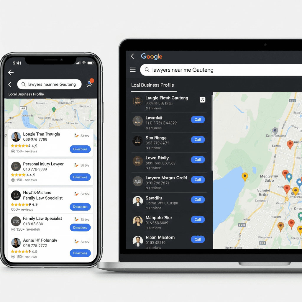 Local SEO for Lawyers in Gauteng
