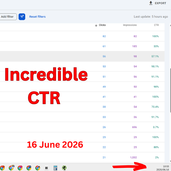 Google Search Console Screenshot